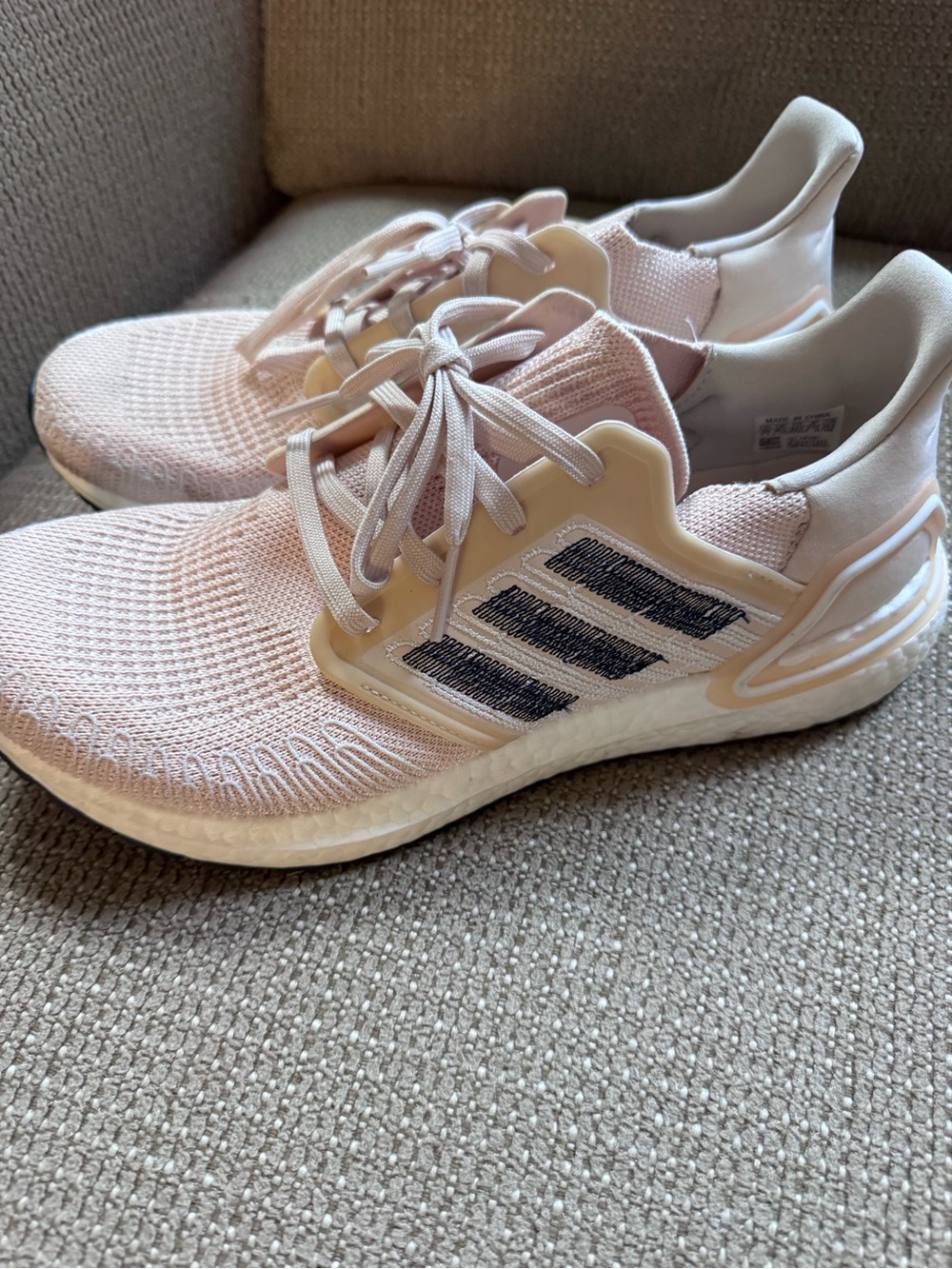 Adidas Ultraboost 20- Linen/Legend Ink